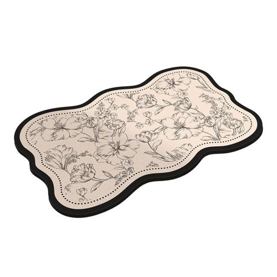 Diatomaceous Earth Bathroom Rug Quick-Dry Super Absorbent Bath Mat 40x60cm F