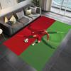 Dynamic Soccer Action carpet printing Doormat Bathroom mat Office chair cushion Art
