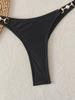 Women's Sexy Strappy Push-Up Bikini Swimsuit for Small Bust – Perfect for Beach or Vacation
