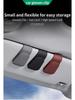 Leather Car Sun Visor Sunglasses & Card Holder with Coin Clip