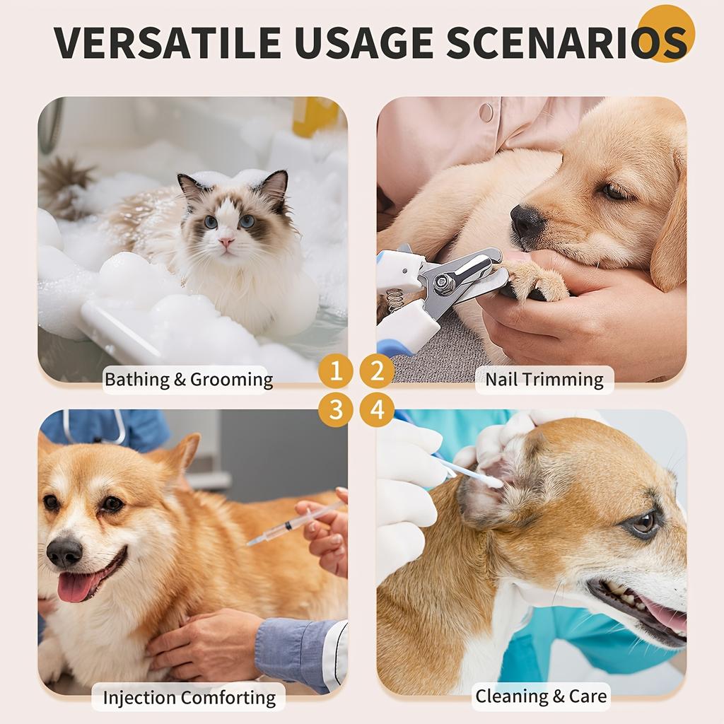 Bathing Stand, Cat and Dog Bathing Tool, Nail Clipping Holder, Pet Grooming Hammock