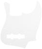 Scud JB-type Pickguard, White, 1 Piece, JB-W1P