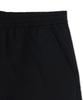 Emelbi Basic Small Logo Cotton Touch Woven Ankle Shorts Ny (Black)