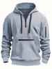 Wasserdichter Herren-Hoodie mit mehreren Taschen für Herbst/Winter