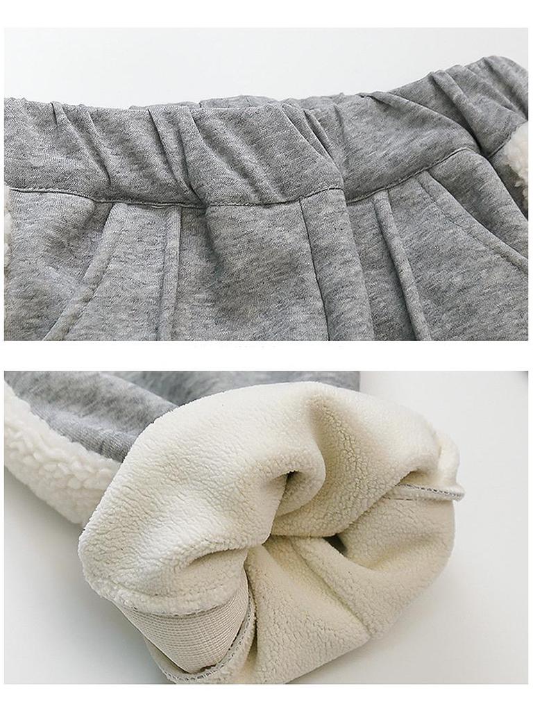 2025 Kapuzen-Fleece-Cardigan-Set für Mädchen - Kuschelige Herbst-/Wintermode