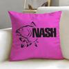 Trendy NNash Fishing logoed Cushion Cover Stylish Washable Pillow Cover Ideal for Couch Bedroom Car Decoration