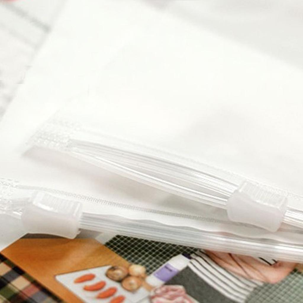 1pcs Translucent Zip Storage Bag Clothes Underwear Socks Organizer