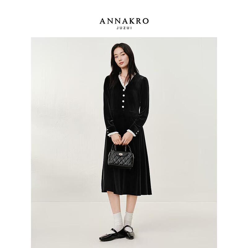 

Элегантное бархатное платье-двойка XL