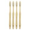 Plus Ultra, Bamboo Toothbrush, Adult, Soft, 4 Pack