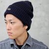 Dickies CALIF Ribbed Knit Cap with Logo Unisex Acrylic Solid Size 874 Size Fits Black Patch, Beanie, Color, (One All, (01))