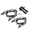 Precise 1Set ABS Wheel Speed Sensor For Jeep Wrangler 3.6L 2012-2017 3.8L 2007-2011 68003281AA 52125003AB Replacement Accessorie