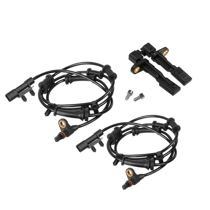 Precise 1Set ABS Wheel Speed Sensor For Jeep Wrangler 3.6L 2012-2017 3.8L 2007-2011 68003281AA 52125003AB Replacement Accessorie