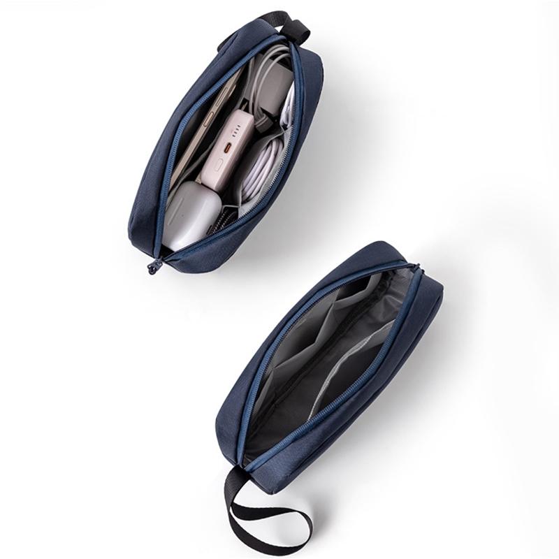 Travel Organizer Bag Power Bank Pouch Electronics Gadgets Accessorie Case For USB Cable Cords,Hard Drives Storage Bag