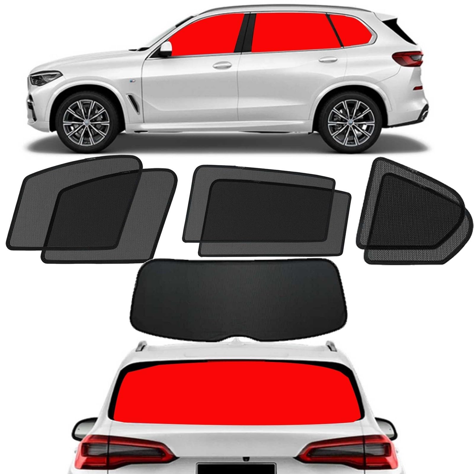 

Подходит для Serena (Третье поколение) C25 Автомобильный солнцезащитный козырек, защита от солнца для автомобильных окон, защита от УФ-лучей, магнитная адсорбция, шторка блэкаут, магнитный