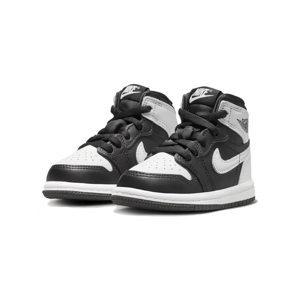 Air Jordan 1 Retro High OG TD Black White 2.0 Baby Sneakers FD1413-010