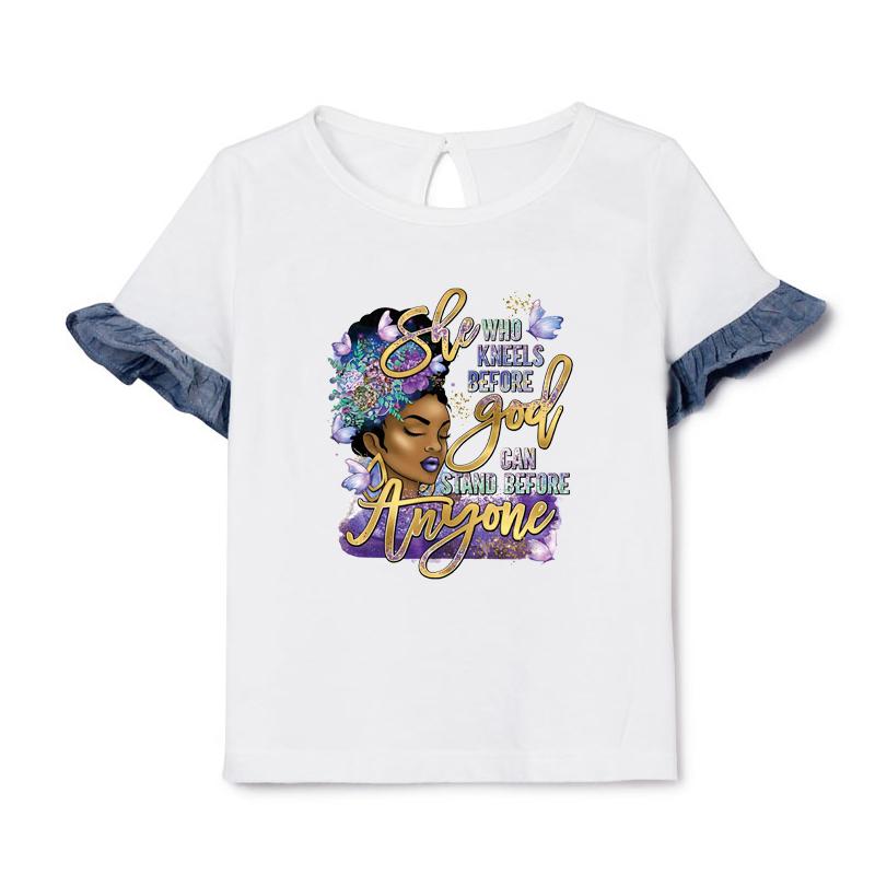 Transfer Termic Aplicabil cu Fierul Floare Femeie DIY Hanorace Tricou Parches Ropa Presă Termică Aplicații Autocolante Haine Petice Pentru Îmbrăcăminte