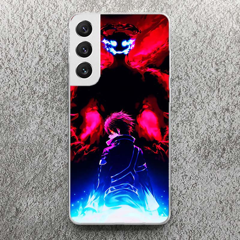 Sword Art Online Anime Print Soft Case for Samsung Galaxy S25 S24 S23 S22 Ultra S21 Plus S20 FE Phone Shell S10 + Pattern Cover