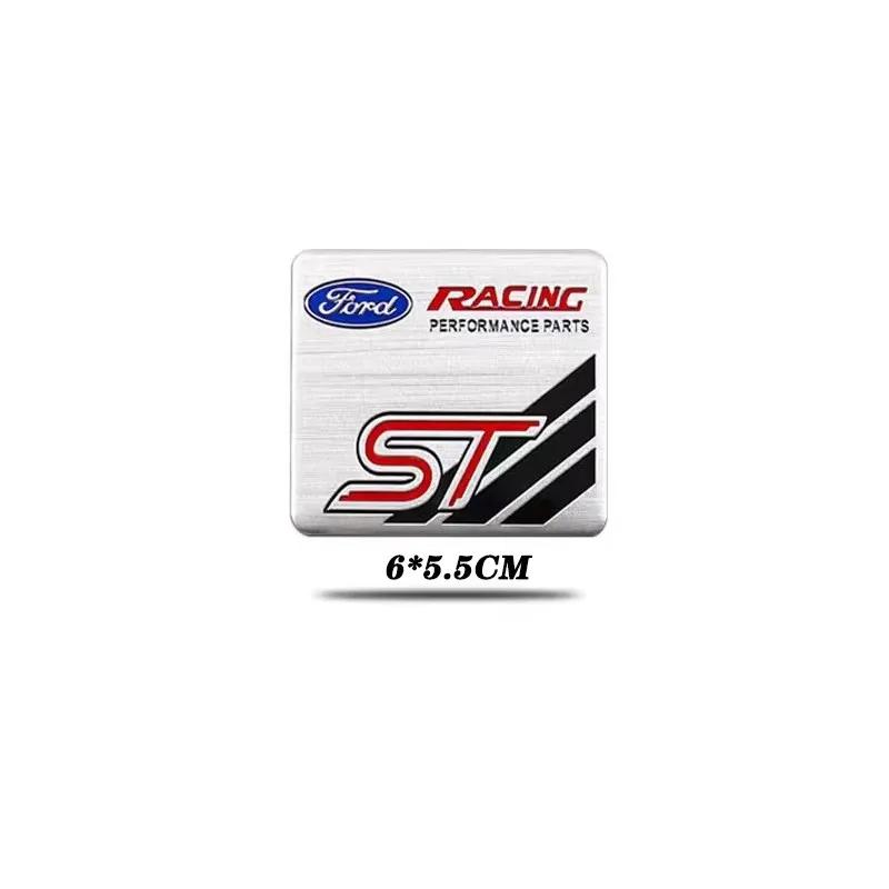 Car Sticker 2025 Hot New Car Aluminum Emblem Badge Supercharged Styling Decal Sticker For Ford S MAX Ranger Focus Fiesta Mondeo