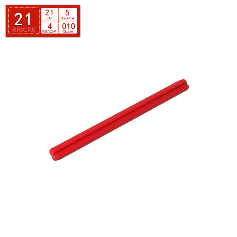 BRICKE 1x7 Cross Axle 55.5 Compatible with Lego 44294, DIY Building Blocks. 49 pcs