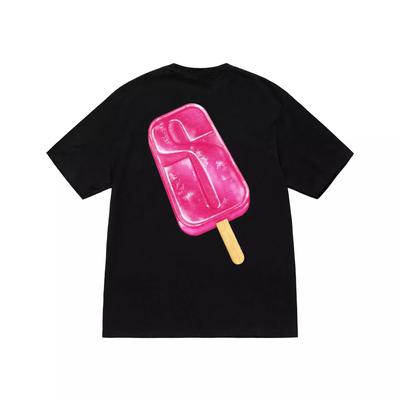 Herrsport Fitness T-shirt Rundhals Kortärmad T-shirt Joggers Gym Löpning Träning Oversize T-shirts
