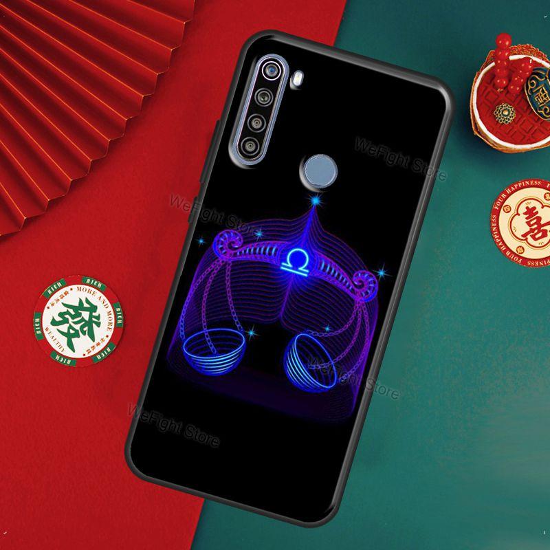 

Чехол с неоновыми знаками зодиака для Xiaomi Redmi Note 11 Pro 8 9 10 Pro 9S 10S, чехол для Redmi 10 9 9A 9C 9T Redmi Note 11 Pro