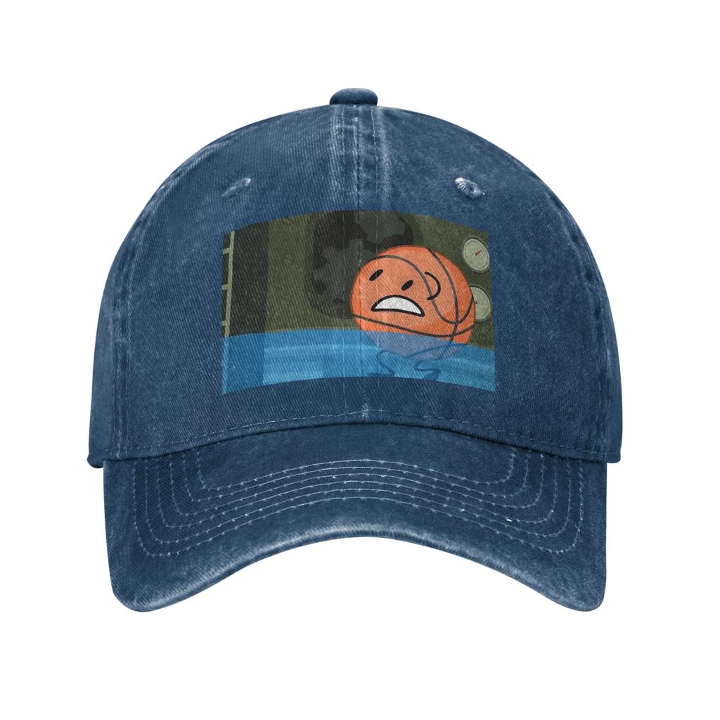 Battle for Dream Island BFDI Basketball Baseballkappen Gewaschene Jeanshüte Outdoor Verstellbare Kappe Sport Baseball Cowboyhut