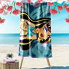 Cleo de Nile Print Beach Towel, Large Soft Quick Dry Towel for Beach Camping Swimming