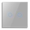 Bingolec 4-fach 700W LED Dimmer Schalter Smart Life Kompatibel 10A Wasserdicht Touch Panel Gehärtetes Glas EU Wand für Zuhause
