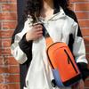 Unisex Lightweight Waterproof Chest Bag for Outdoor Sports and Travel - Fashionable, Versatile Messenger Bag