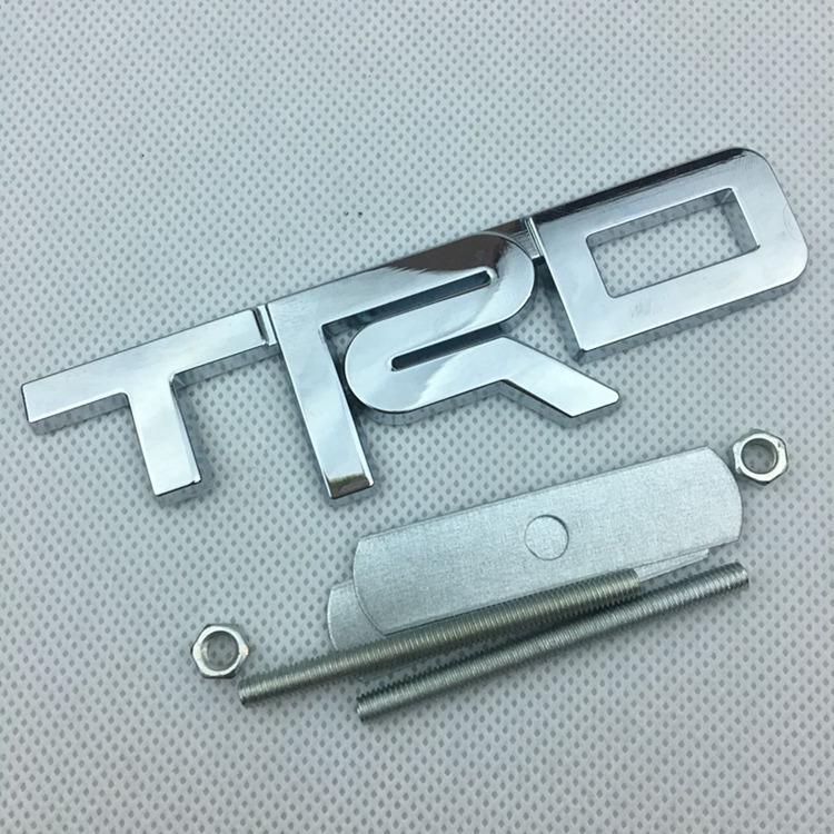 Emblema de Parrilla TRD para el Nuevo Reiz - Insignia Metálica para Coches Modificados