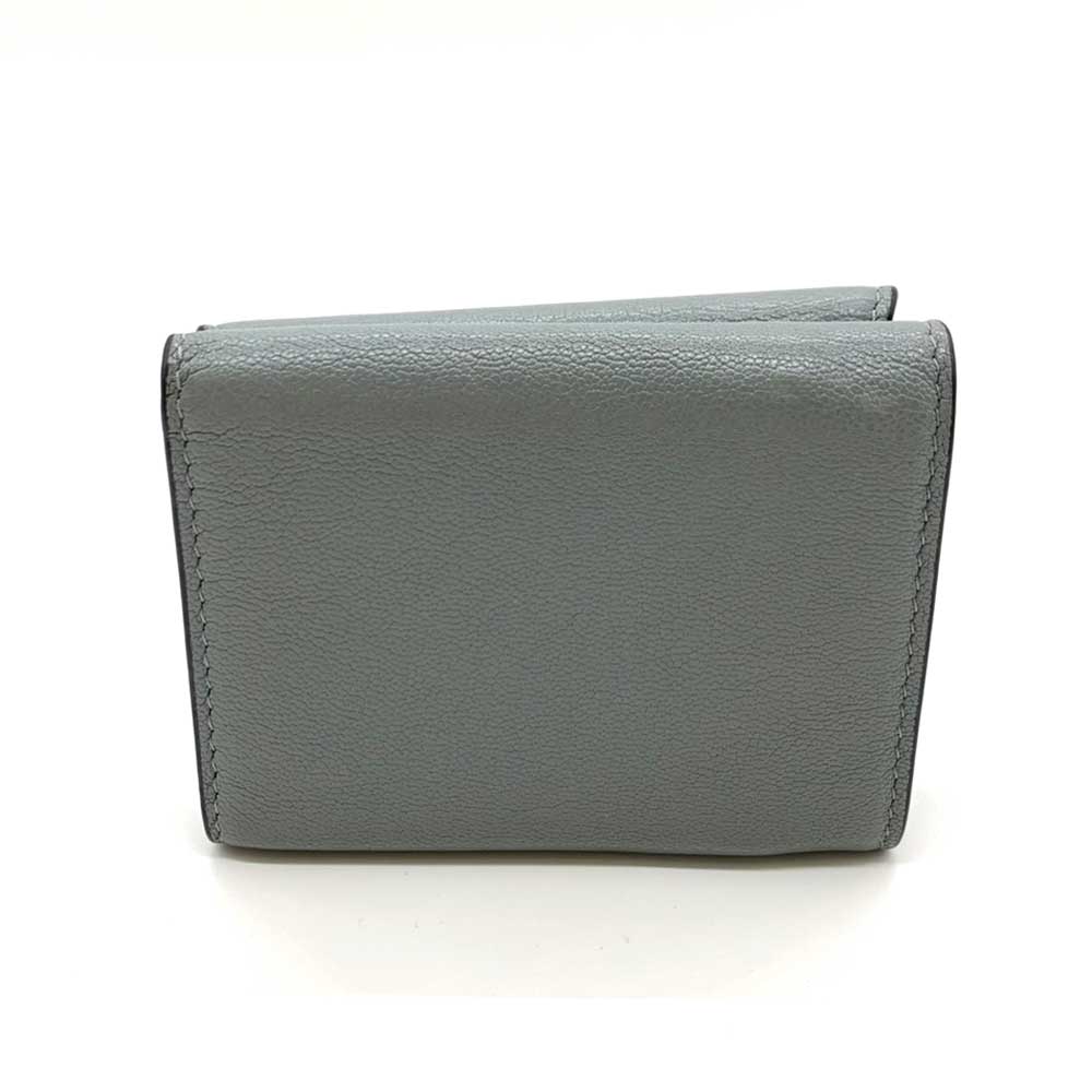 Used Dior saddleTri-fold wallet leather Women