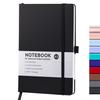A6 Loose-Leaf Elastic Band Notebook - Customizable Student & Business Diary