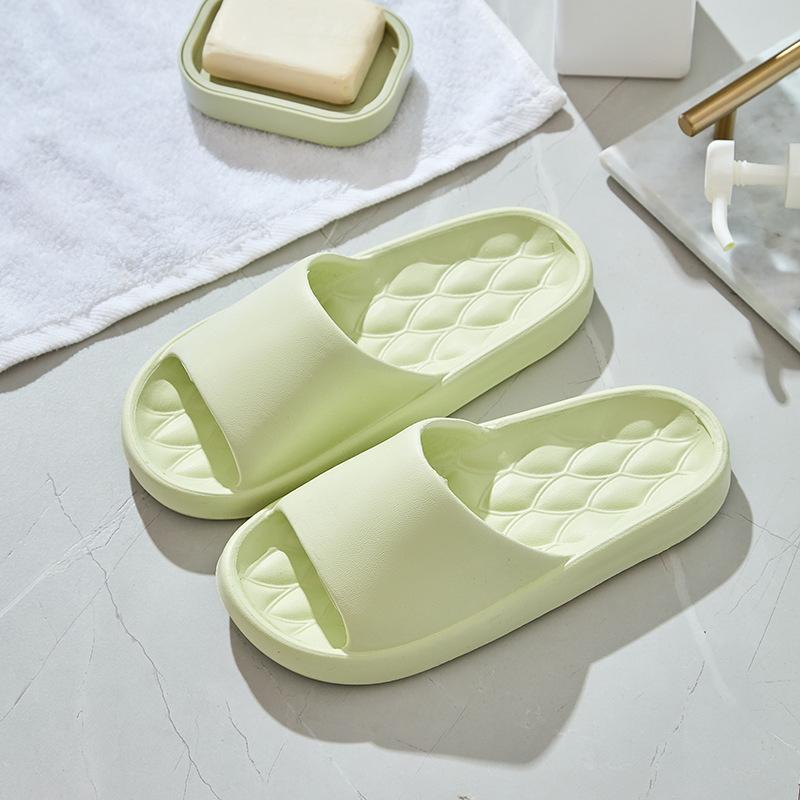 Pantoufles Antidérapantes, Pantoufles d'Intérieur Légères d'Été pour Femmes, Pantoufles de Salle de Bain d'Intérieur pour Hommes et Couples