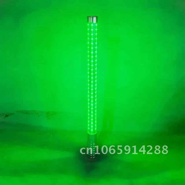 Aluminum Alloy Flash Stick Rechargeable LED Flash Stick Bar Wine Atmosphere Props KTV Luminous Wine Glow Stick