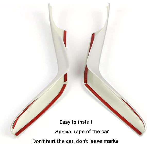 Car Accessories Fit for Honda Civic 10th Gen 2016 2017 2018 2019 2020 2021 Interior Side Gear Shift Panel Strips Cover Trim Decals (Carbon Fiber