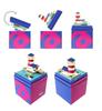 Sankei Miniature Art Mini Lighthouse and Canal Boat MP05-08