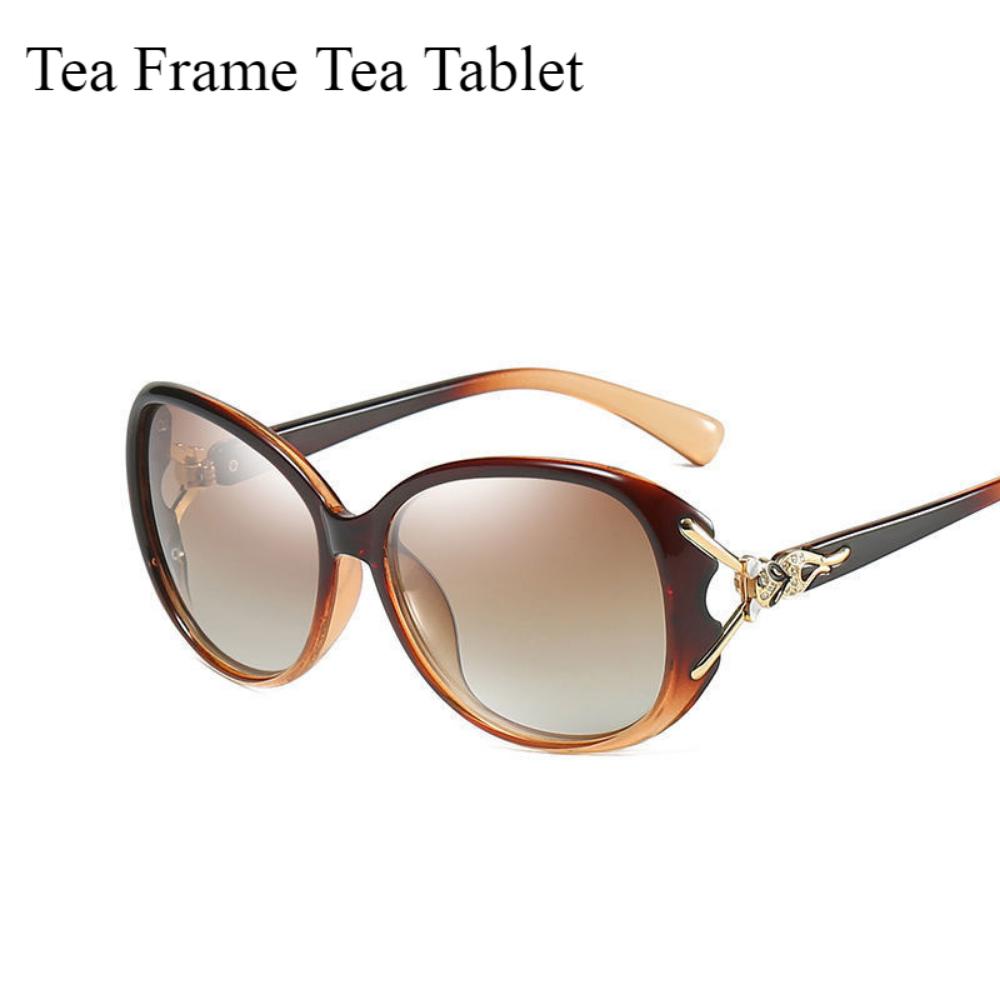 Fashion sunglasses female fox head large frame sunglasses classic trend sunglasses big face glasses thin advanced sense