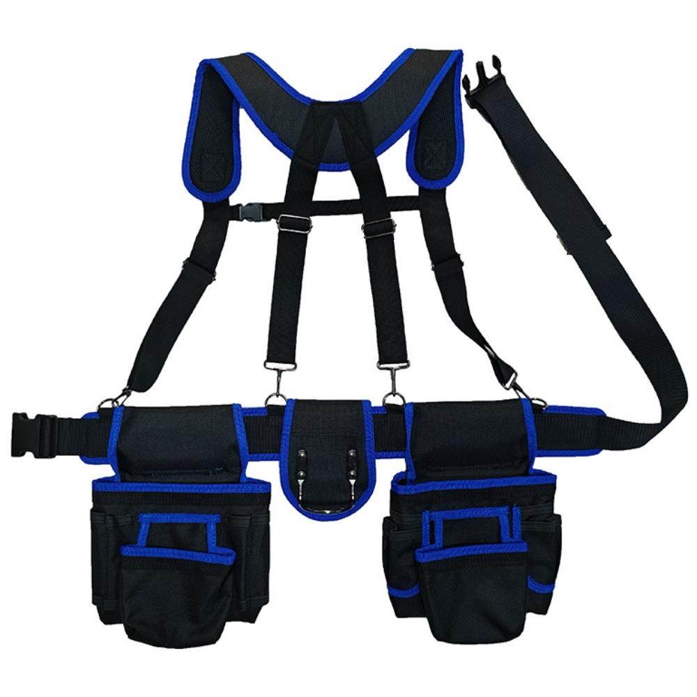 Large Capacity Woodworking Tool Belt Adjustable Design Multi Functional Tool Belt  Carpenter Work