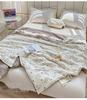 Double Layer Gauze Summer Quilt: Soft, Machine Washable, Class A for Mother and Baby