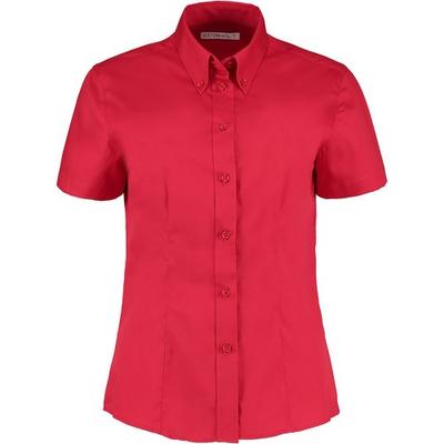 Womens/Ladies Oxford Short-Sleeved Work Shirt