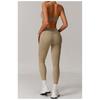 New Style Flip Waist Tight High Waisted Yoga Pants With Hip Lifting And Versatile Casual Tight Sports Pants For Women