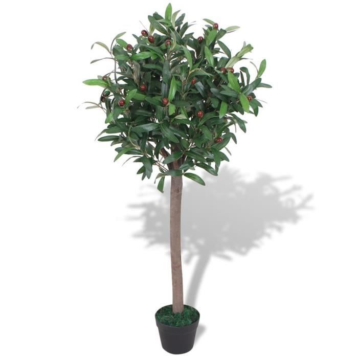 VidaXL Laurier artificiel avec pot 120 cm Vert