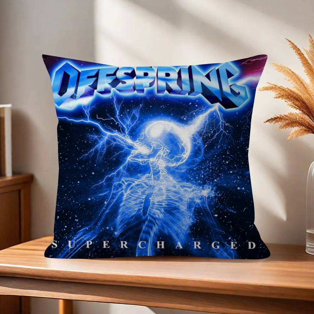 The OOffspring Band Decorative Room Aesthetics Pillow Case Home Decor Bedroom Sofa Bed Couch Pillow Cover X