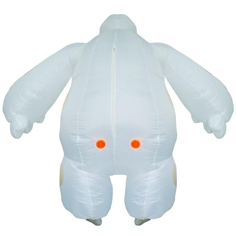 Prémiová kvalita Pánský nafukovací kostým maskota Baymaxe z Big Hero 6 Kostým na maškarní ples Cosplay