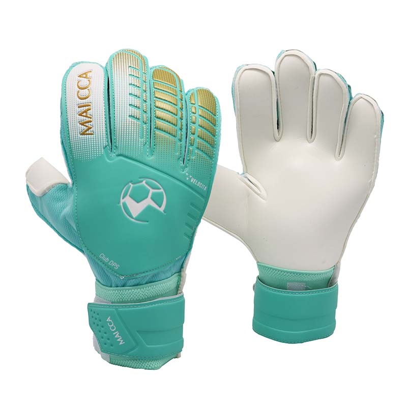 Professionelle Fußballhandschuhe für Torhüter, verdickter Latexschutz, rutschfeste Fußballhandschuhe für Erwachsene