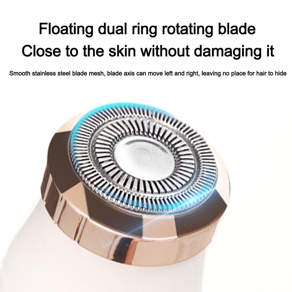 Rechargeable Electric Hair Removal Machine 3in1 Women's Hair Remover  for Armpit Face Leg Hair