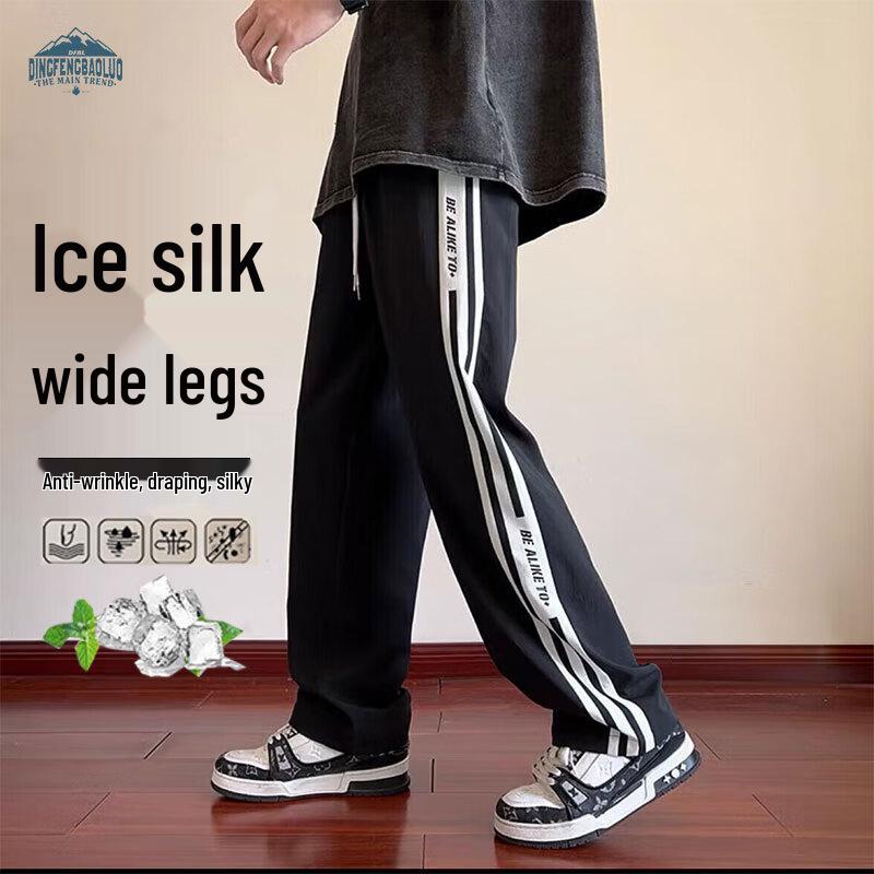 

Dingfengbaoluo Men s American Style Loose Casual Sport Pants XL