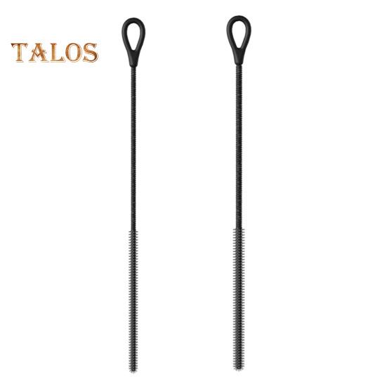 

Набор из 2 силиконовых щеток-соломинок для глубокой очистки, мощная пищевая щетка для удаления пятен от молочного чая с нескользящей ручкой, инструмент для чистки соломинок 1 Set чёрный