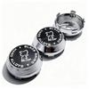 4pcs Black Rhino Logo Emblem Car Wheel Center Caps 60MM 56MM Wheels Hub High Cap Rhinoceros Badge Rim Hubcaps Cover Accessories