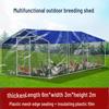 Rainproof Outdoor Poultry Shed: Multi-functional Coop for Chickens, Ducks, and Pigeons – Easy Home Assembly